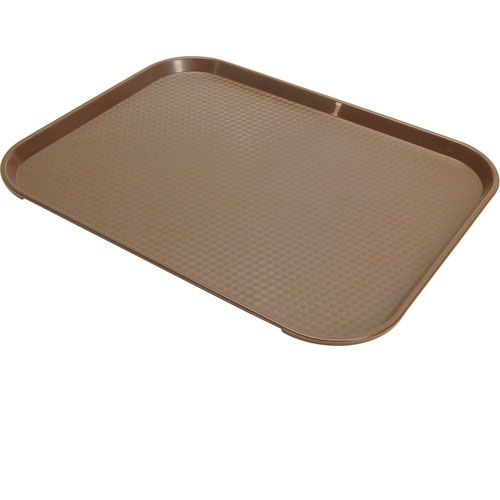Cambro CAM1418FF167 Brown Food Tray , 13-3/4X17-3/4"