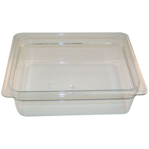 Cambro CAM24CW135 Pan Polyethylene Half X 4 - 135 Clear