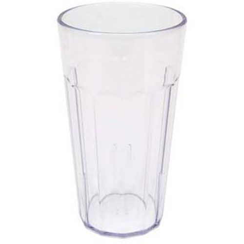 Cambro NT16152 Fluted 16.4 OZ Clear Tumbler  