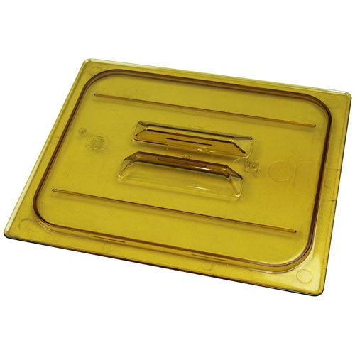 Cambro SP-320 Hot Pan Lid Half Size-150 Amber