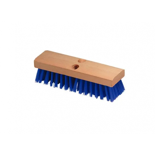 Carlisle Foodservice CARL3617514 Deck Scrub Brush, 10" Blue