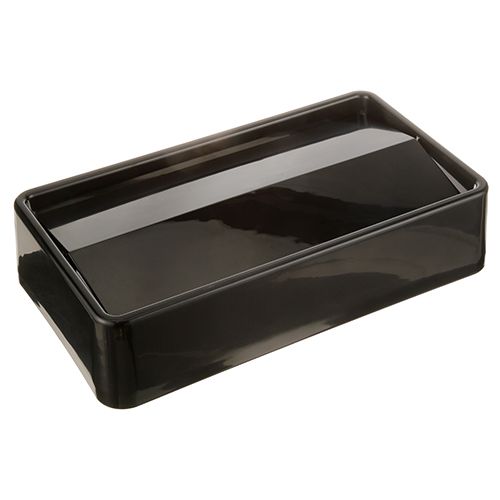 Carlisle Foodservice 34202403 Swing Top Trash Can Lid Black