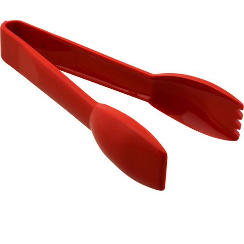 Carlisle Foodservice 4606054 Tongs (6", Red)