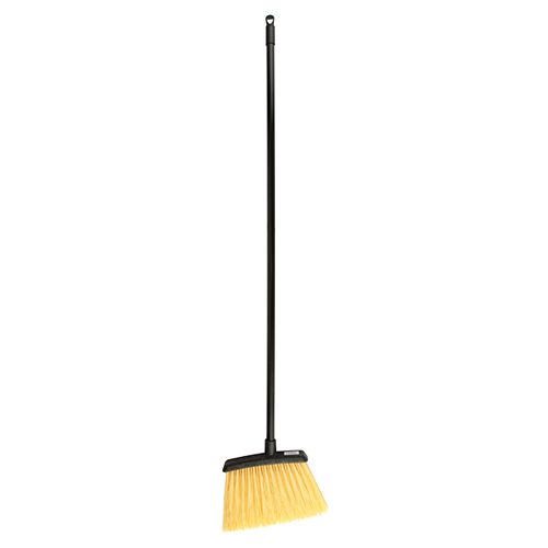 Carlisle Foodservice 4688500 HD Angle Broom Nat Brist 48 In Blk Metal Handle