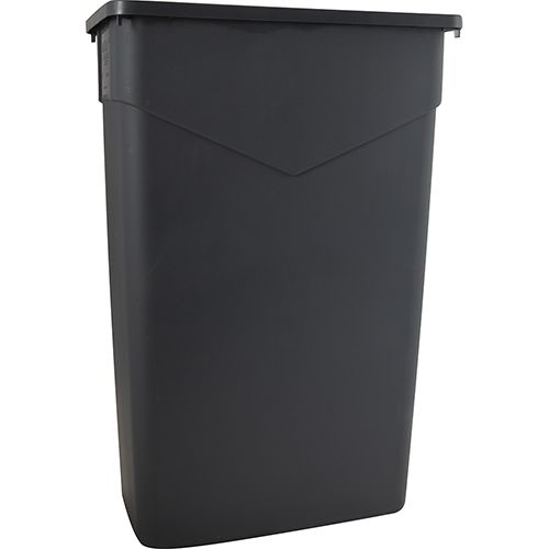 Carlisle Foodservice 7023-3 Rectangular Trash Can Grey