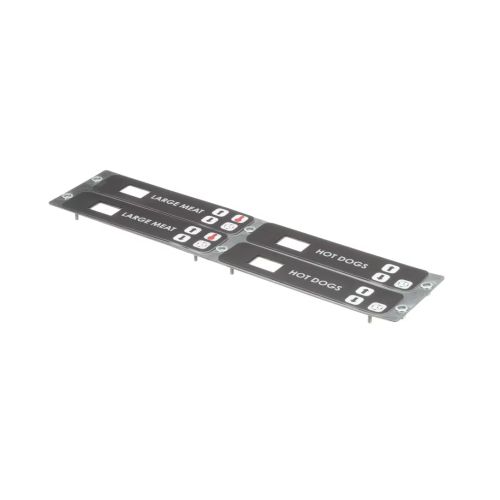 Carter-Hoffmann 16090-3723 Front Panel/Overlay Assembly Large Meat/Hot Dogs