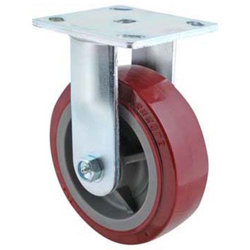 Carter Hoffmann 18301-6213 Rigid Caster (Red,6")