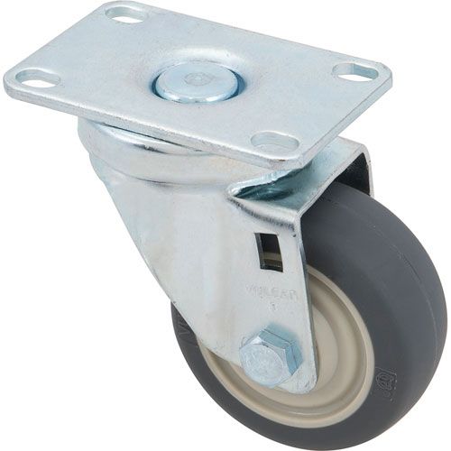 Caster,Swivel, 3"dia,Plate Mt For Cambro - Part# 60005