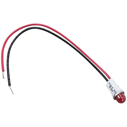 Champion 101135 1/2" Red Dome Signal Light W/ 10" Leads
