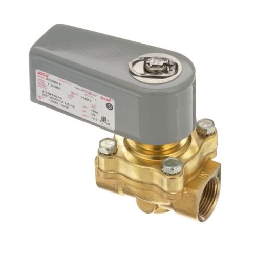 Champion 104730 Dishwasher 3/4" Hot Water Solenoid Valve, 120v,125 PSI