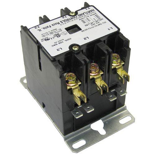 Champion 111827 3 Pole Contactor, 60 AMP Inductive/75 AMP Resistive