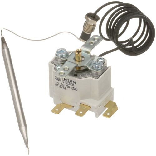 Champion 512108 Thermostat W/ 3-7/8" X 1/4" Blub, Stuuffing Box, 20A/250V, 36" Cap