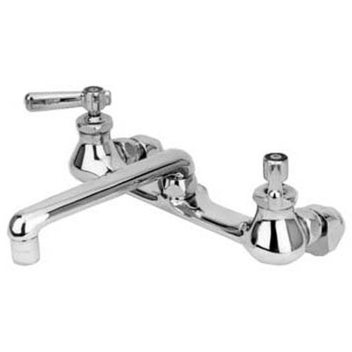 Chicago Faucet 540LDL12CP Faucet,8"Wall , Leadfree,12"Spt