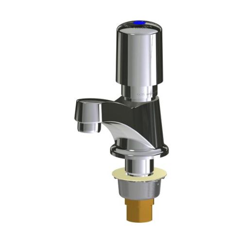 Chicago Faucet CGFT333-665PSHABCP Brass Metering Faucet, 1-1/2" Shank, Chrome Plate