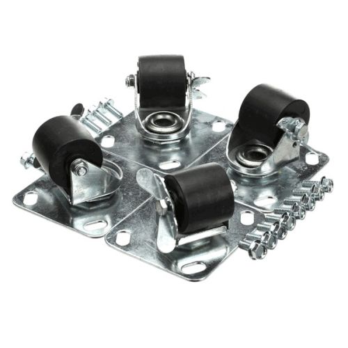 Traulsen CK14 Caster Kit Flat Plate 4 2.750"
