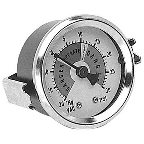 Cleveland 100277-CLE 2" Gauge, Dual Scale: 0-30 PSI and 0-30 VAC