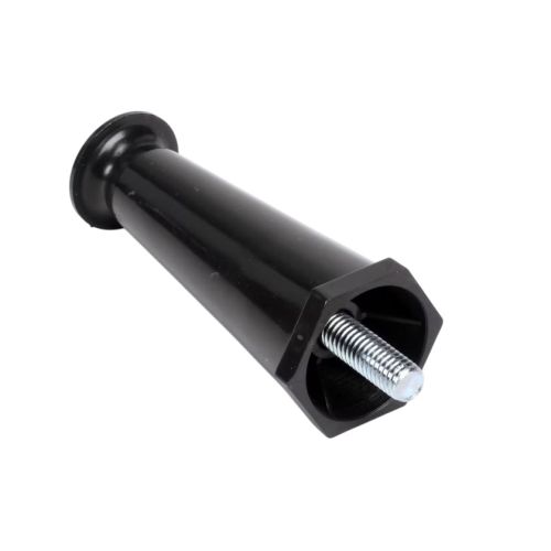 Cleveland 1014501 Convection Steamer Leg Flanged Foot 4" Black Plastic