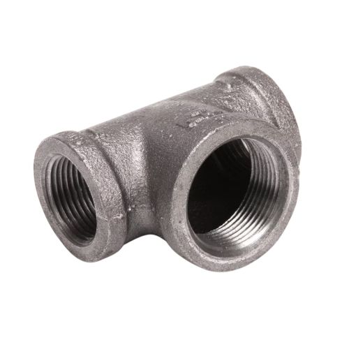 Cleveland 105783 Tee 1" x 1" x 1-1/4" Black Iron