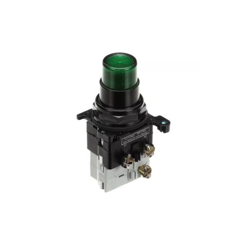 Cleveland 2EP01-25A0015 Push Button Switch Assembly Green Illuminated