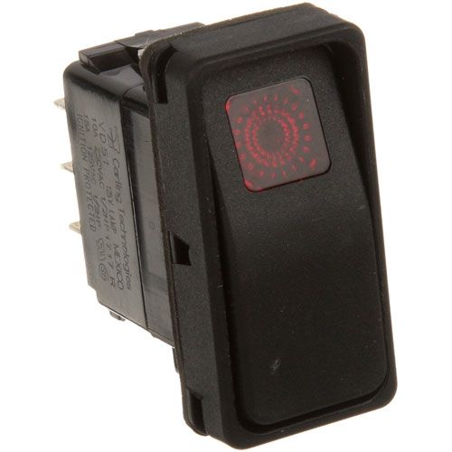 Cleveland CLE19993 1/2HP Rocker Switch 3/4" X 1-5/8", 15 AMP 125V / 10 AMP 250V