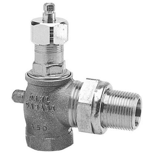 Cleveland KE02055-2 1/2" Polished Chrome Steam Relief Valve, 15 PSI