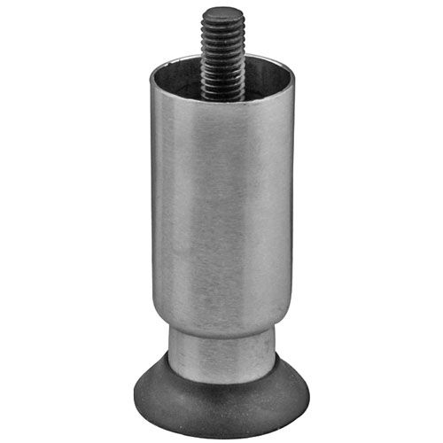 Component Hardware Group A50-9704C Leg, S/S 4", Flanged Toe