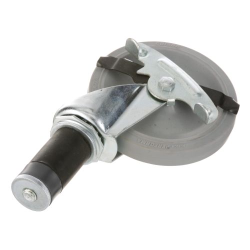 Component Hardware Group C13-1351 Swivel Stem Caster W/ Break, 1-1/2" OD Tubing