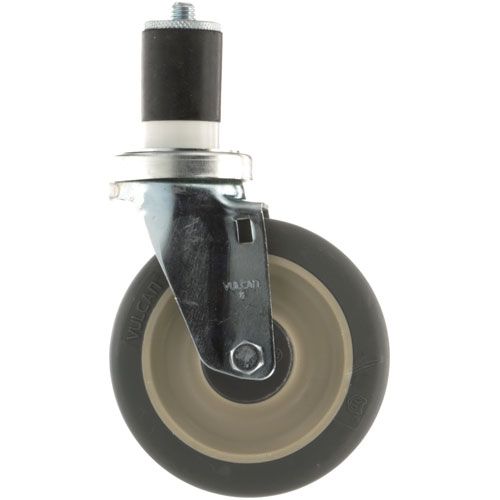 Component Hardware Group CMS4-5PPN Swivel Stem  Caster 5"  Wheel W/o Brake , 1 5/8" Od Tubing,