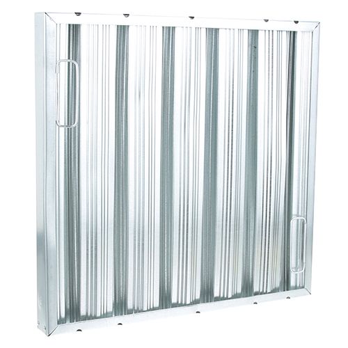 Component Hardware Group F35-2020 Framed Baffle Grease Filter W/handles, 20" X 20" X 2"