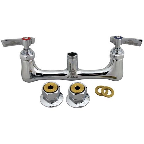 Component Hardware Group KL54-Y001 Heavy-Duty Wall Faucet Base, 8" Centers