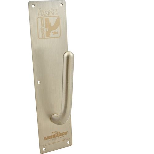 Component Hardware Group SG101 S/S Door Handle, W/Mounting Hardware, ADA Compliant 16"