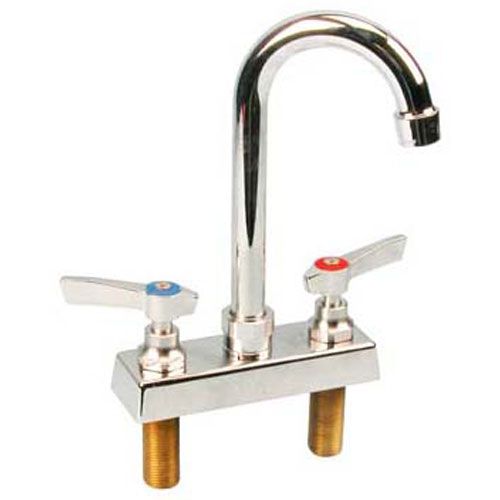 Component Hardware Group TLL11-4000-SE1 4" OC Deck Mount Faucet W/3-1/2" Swivel Gooseneck Spout