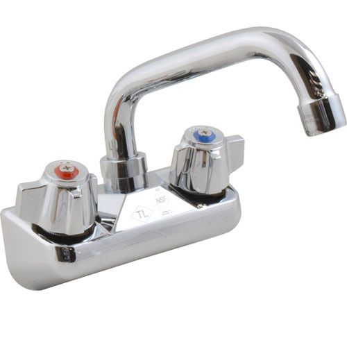 Component Hardware Group TLL15-4106SE1Z 4"Wall Faucet 4" CTR Wall 6" Noz
