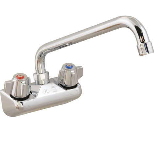Component Hardware Group TLL15-4110SE1Z 4"Wall Faucet 4" Ctr Wall 10" Noz