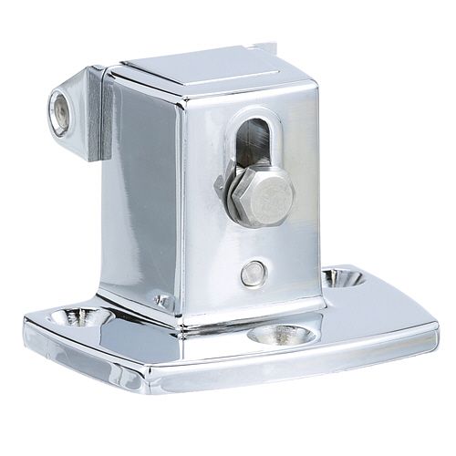 Component Hardware Group W19-Y002 Cooler Door Latch, -1/8 to 3/8" Offset, Adjustable, Chrome