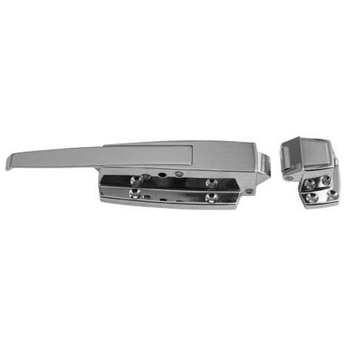 Component Hardware Group W38-1500 Polished Chrome Safety Latch W/ Strike, No Lock, 11-5/32"