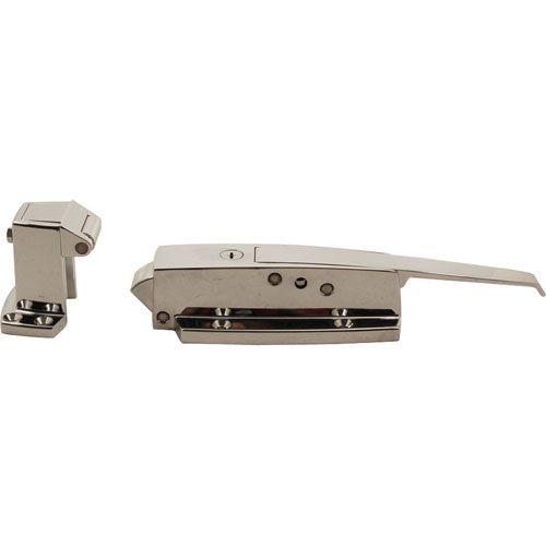 Component Hardware Group W38-2000-C Heavy Duty Chrome-Plated Latch Length 1-5/8" to 2-1/2" Offset, 11-3/16"