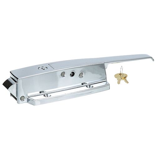 Component Hardware Group W38-Y001-C H/D Walk-In Cooler Door Safety Latch Body With Cylinder Lock Only