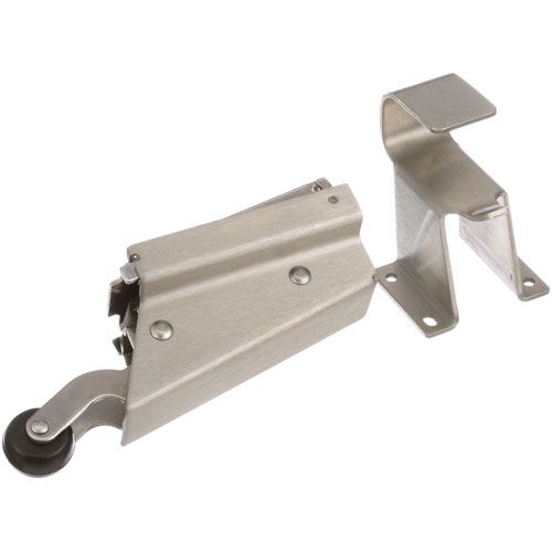 Component Hardware Group W95-1010 Stainless Steel Flush Mount Door Closer with Hook, 3-7/8" X 2-1/2" Body  