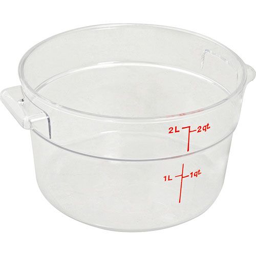 Container Clear Rd 2qt For Cambro - Part# Rfscw2135
