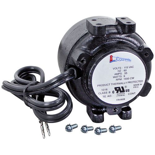 Continental Refrigerator N5311 Condenser Fan Motor