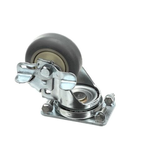 Cres Cor CRE0569313BK Hot Cabinets Caster Swivel Plate 3"