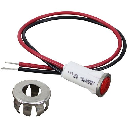 Cres Cor 0766-012 Signal Light 10" Red 250V