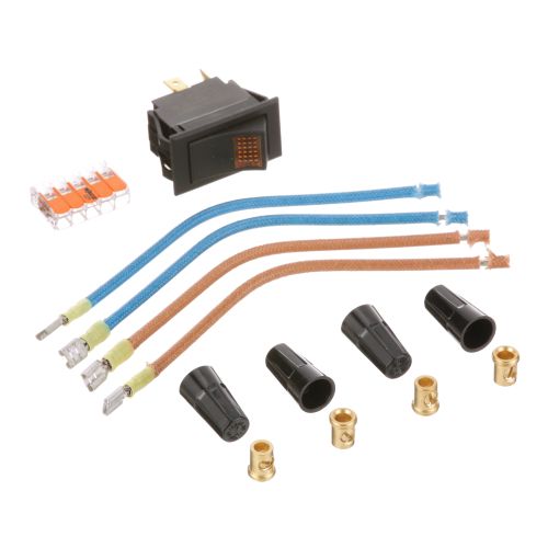 Cres Cor 808-113-K Amber Light Switch Kit, 20A, 120V