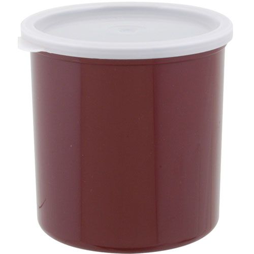 Crock W/Lid 1.2 Qt Brown(195) For Cambro - Part# Cp12195