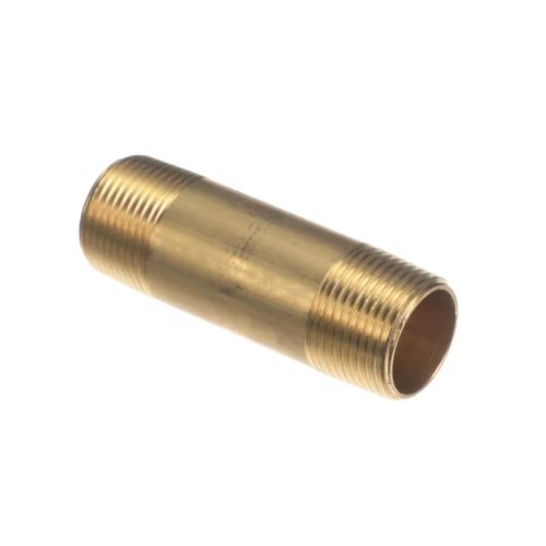 Crown Steam 9090-030 Nipple Brass 3/4" MPT X 3"L