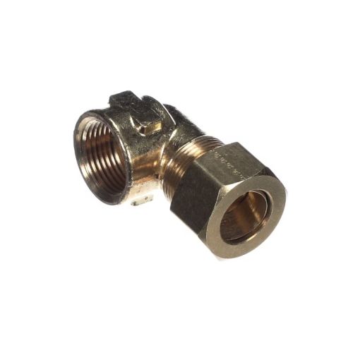 Crown Steam 9740-16 Brass Compression Fitting 90° Elbow 1/2" X 3/4" NPT