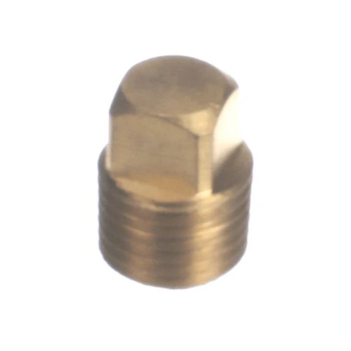Crown Steam 9745-2 Brass Square Head Plug 1/4" MPT