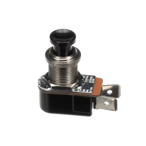 Curtis 3375000035 On/Off Switch Non-Lit SPST Momentary Push Button 3/6A 250/120V