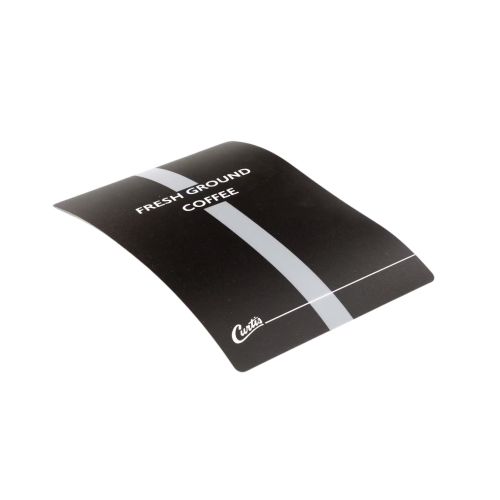 Curtis 3375000069 Label Black SHG WC-3891
